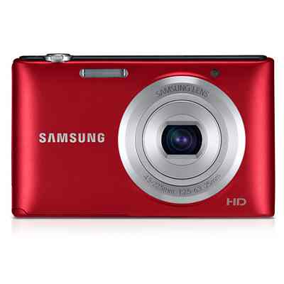 Camara Fotos Samsung St72 16mp 5x 3 Lcd Roja